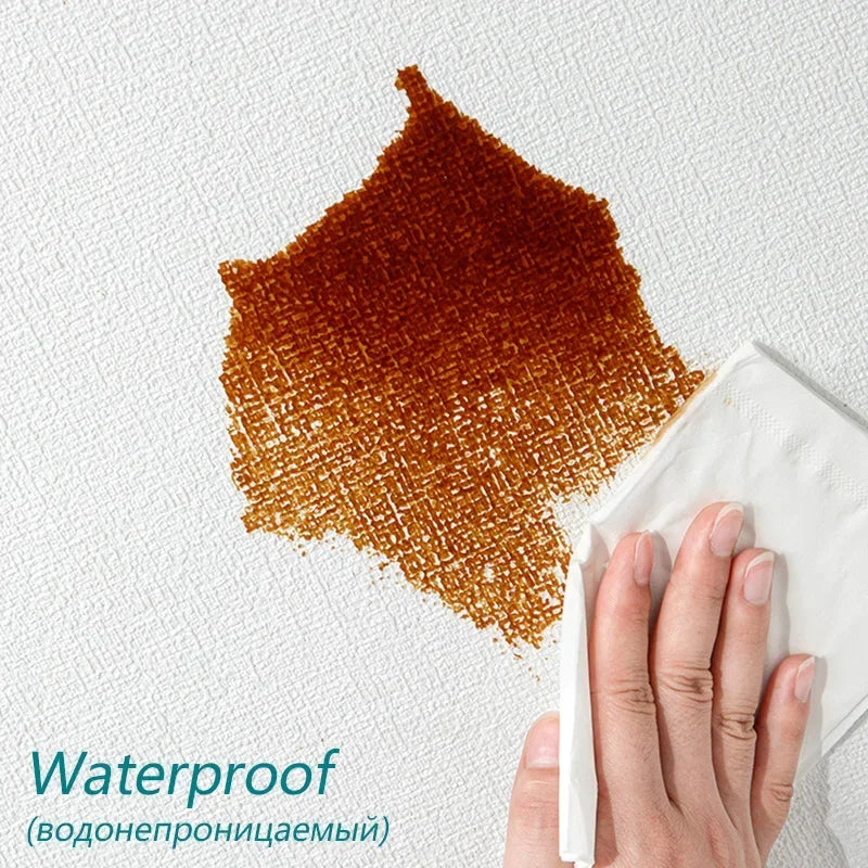 0.5mx3/10m Wall Sticker Self-adhesive Foam Panels Wallpaper Extra Thick Tile Home Decoration For Living Room Children Bedroom