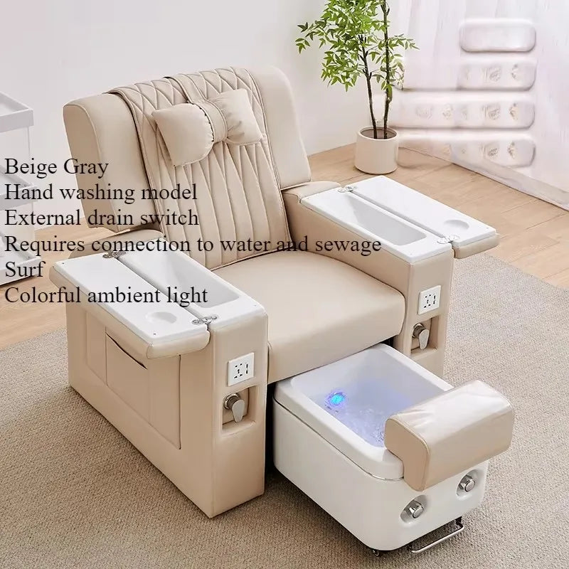 Professional Pedicure Chair Pedicure Salon Economic Spa Nail Pedispa Institute Foot Sofa Sillon De Pedicura Commercial Furniture