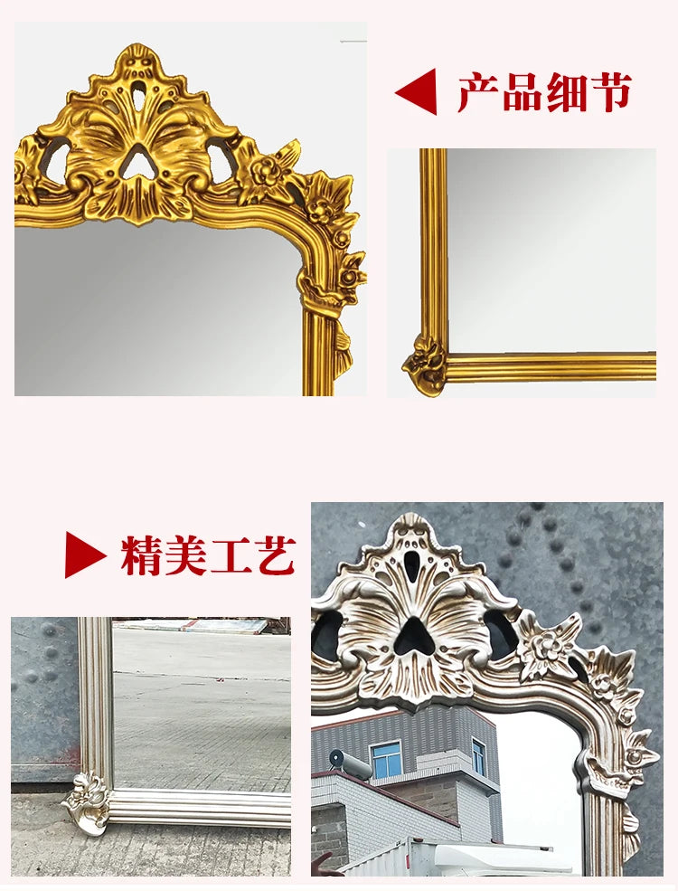 Large Wall Mirror Modern Home Ornaments Bathroom Living Room Mirrors Makeup Dressing Big Specchi Decorativi Home Decoration