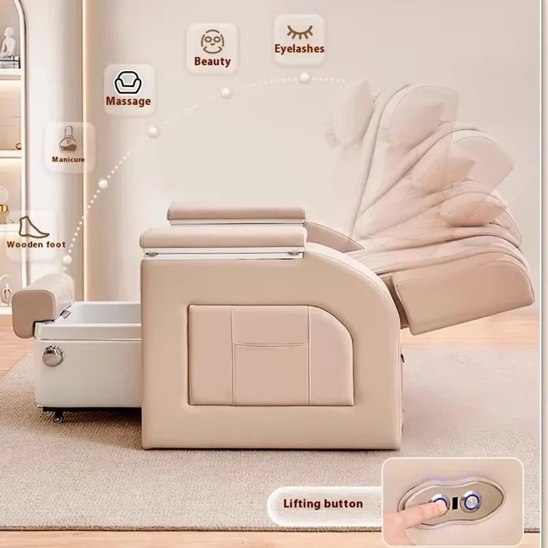 Professional Pedicure Chair Pedicure Salon Economic Spa Nail Pedispa Institute Foot Sofa Sillon De Pedicura Commercial Furniture