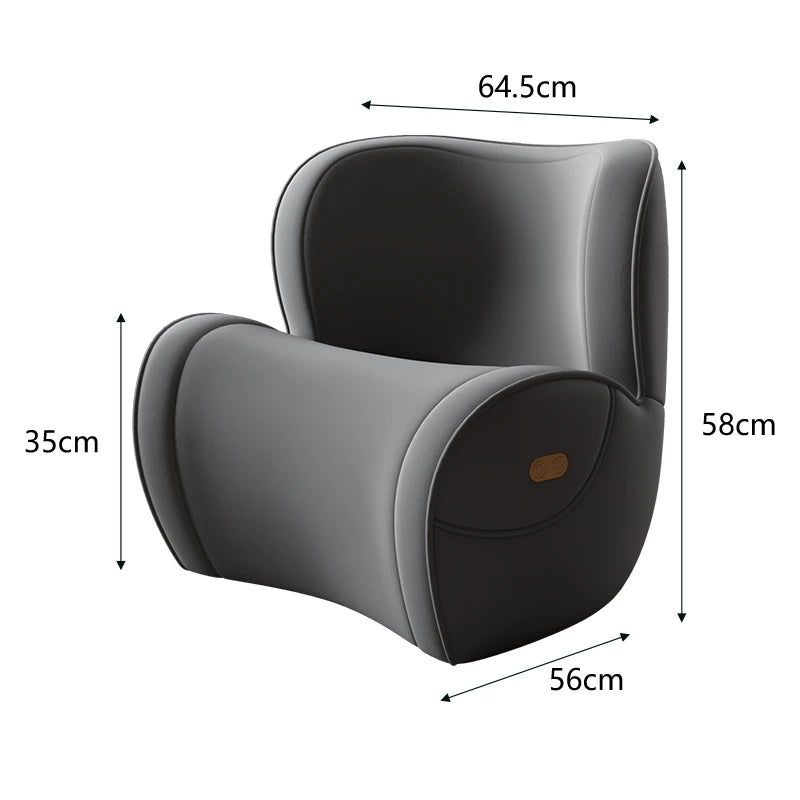 reading study chair, ergonomic corrective sitting chair, waist protection living room single, lazy anti-hunchback small sofa