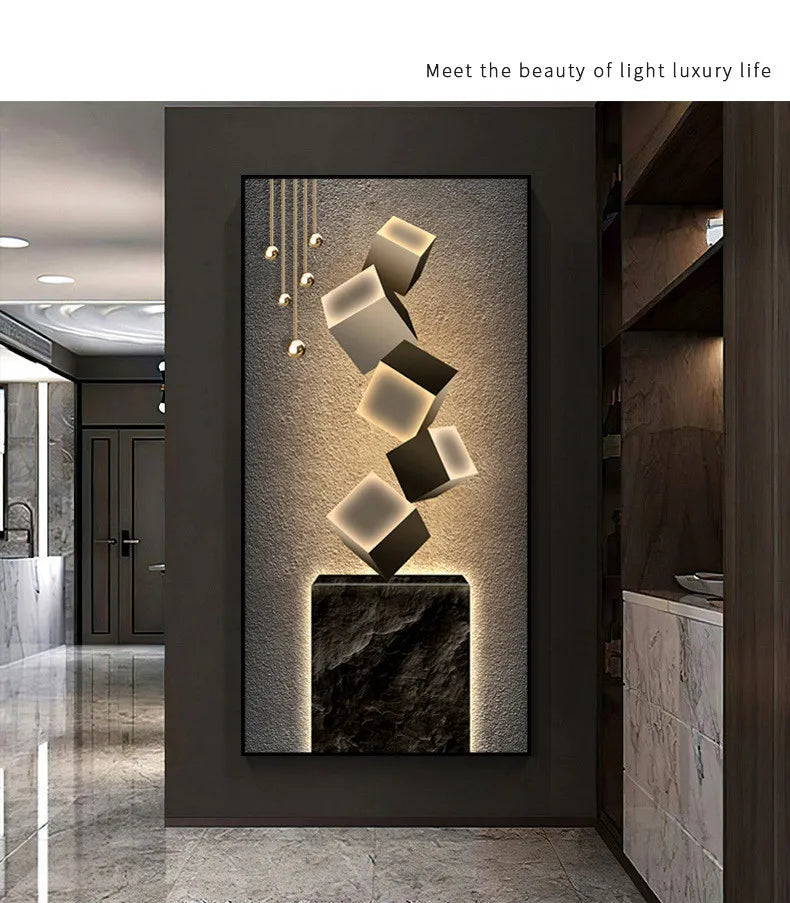 Modern Creative Wall Decoration Mural Lighting Wall Lamp Bedroom Study Living Room Entrance Staircase Decoration LED Wall Lamp