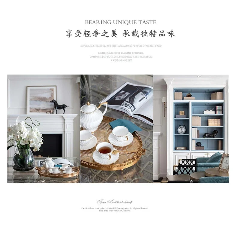 Nordic Luxury Shower Mirror Round Wall Arts Gold Bathroom Mirrors Large Room Design Modern Home Miroir Mural Decoration Mirror