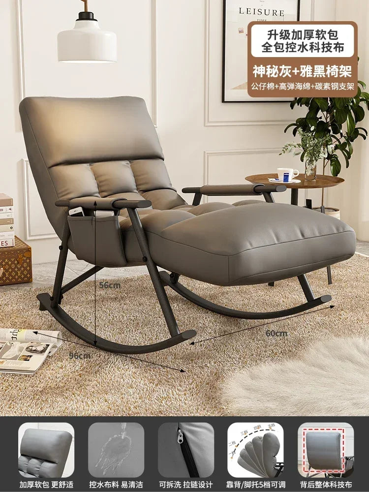 Outdoor Gaming Rocking Living Room Chairs Lounge Azy Design Outdoor Baby Chair Reading Sofa Chaise Lounges Theater Furniture