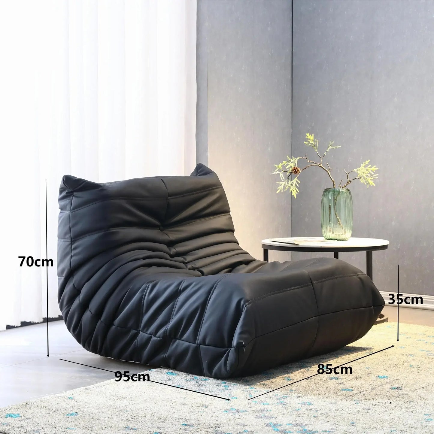 Caterpillar lazy sofa recliner togo bedroom leisure technology single Internet celebrity lazy leisure chair balcony living room