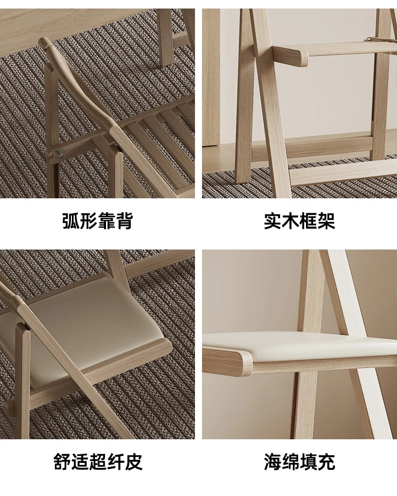 Folding Dining Table Set 6 Chairs Luxury Vintage Square Dining Table Extensio Nordic Mesas Y Sillas De Comedor Kitchen Furniture