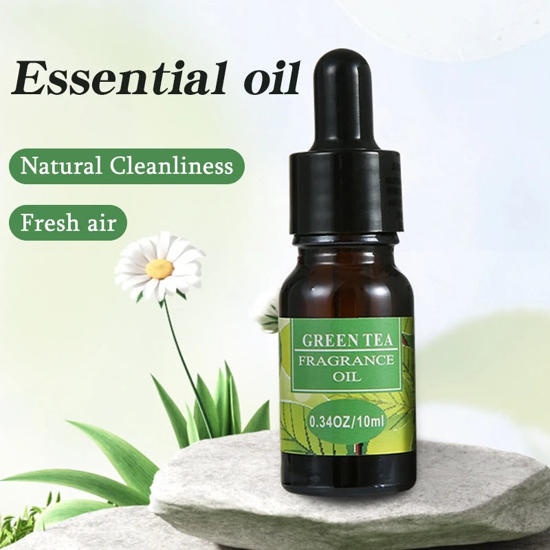 10ml Essential Oils Fragrance Lavender Lemon Jasmine Rose Sandalwood Diffuser Humidifier Scent Making Scented Candles Massage