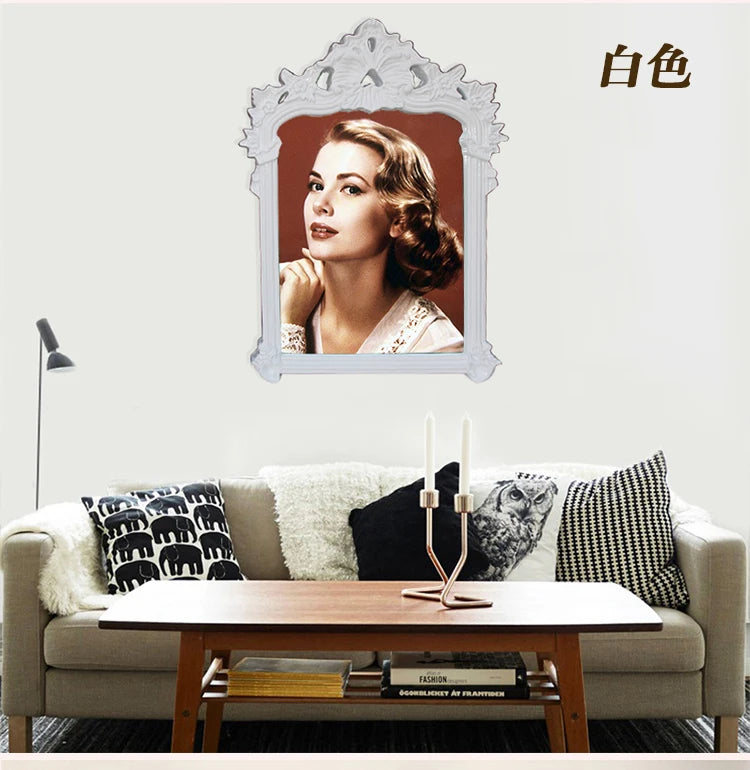 Large Wall Mirror Modern Home Ornaments Bathroom Living Room Mirrors Makeup Dressing Big Specchi Decorativi Home Decoration