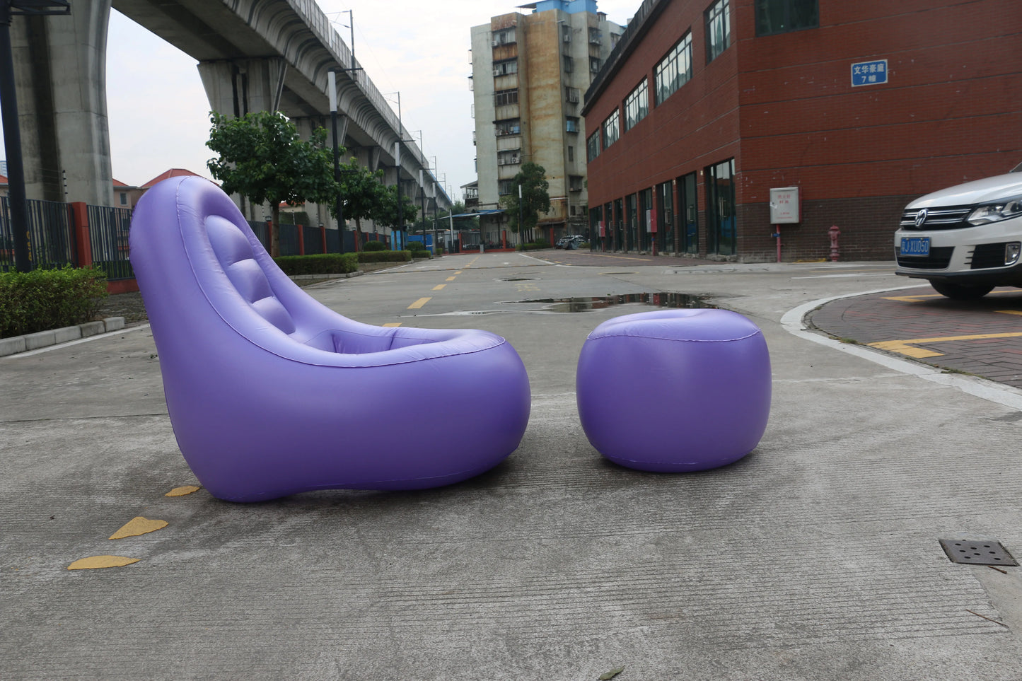 Inflatable BBL Chair Glow Up Chair for Lipo Surgery Brazilian Butt Lift Recovery Sitting Lounging Pregnancy Gentle Butt Recovery