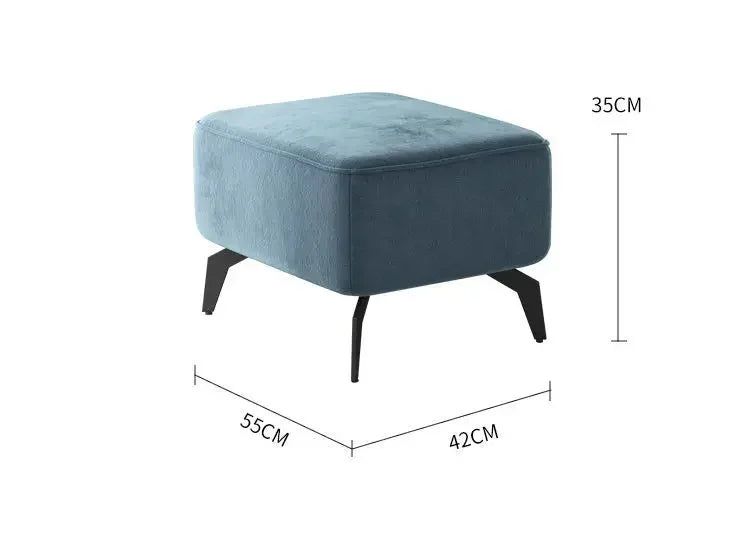 Chic and Contemporary Nordic Chair for Cozy Living Room Lounging Minimalist Single Seat Sofa with Artistic Touch for Balcony