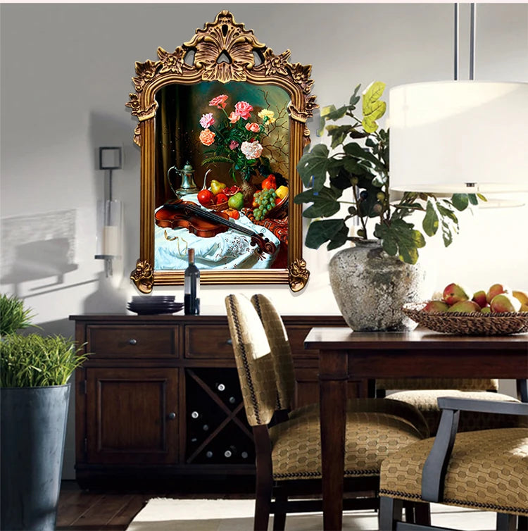 Large Wall Mirror Modern Home Ornaments Bathroom Living Room Mirrors Makeup Dressing Big Specchi Decorativi Home Decoration