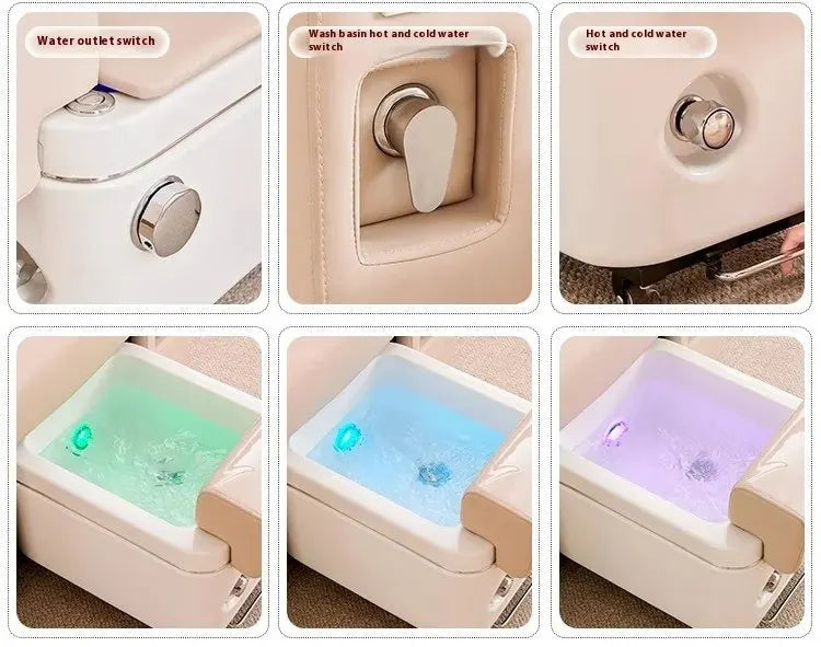 Professional Pedicure Chair Pedicure Salon Economic Spa Nail Pedispa Institute Foot Sofa Sillon De Pedicura Commercial Furniture