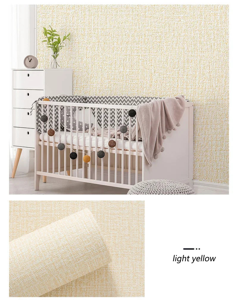 0.5mx3/10m Wall Sticker Self-adhesive Foam Panels Wallpaper Extra Thick Tile Home Decoration For Living Room Children Bedroom