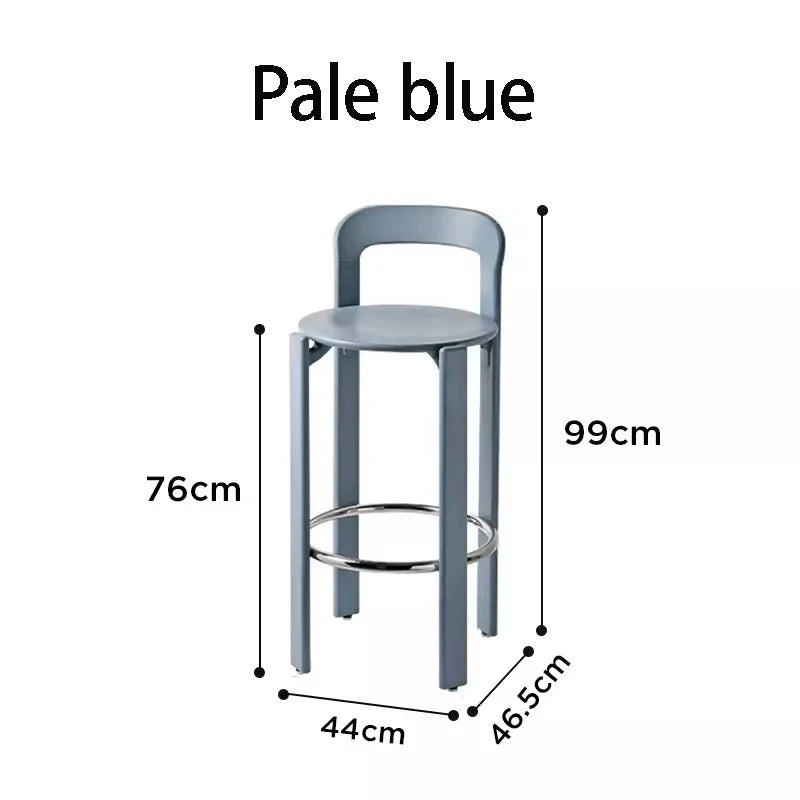 Nordic Beech Solid Wood Plywood Dining Stackable Vintage Curved Rey Backrest Swiss Chair