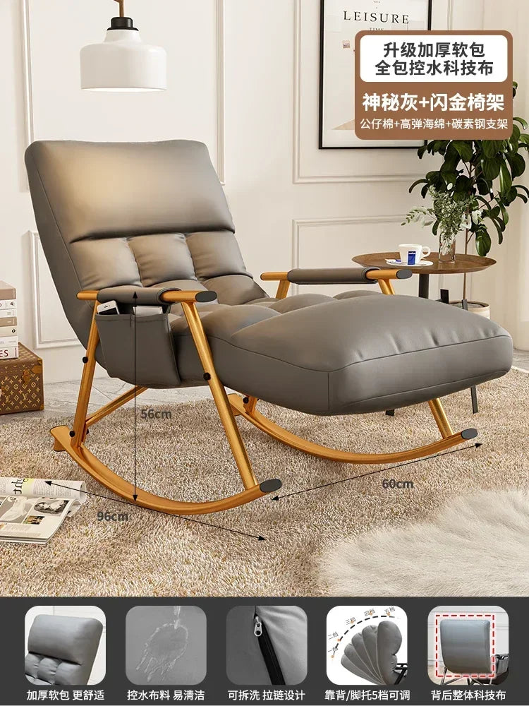Outdoor Gaming Rocking Living Room Chairs Lounge Azy Design Outdoor Baby Chair Reading Sofa Chaise Lounges Theater Furniture