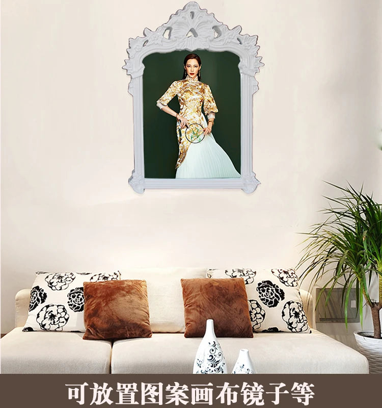 Large Wall Mirror Modern Home Ornaments Bathroom Living Room Mirrors Makeup Dressing Big Specchi Decorativi Home Decoration