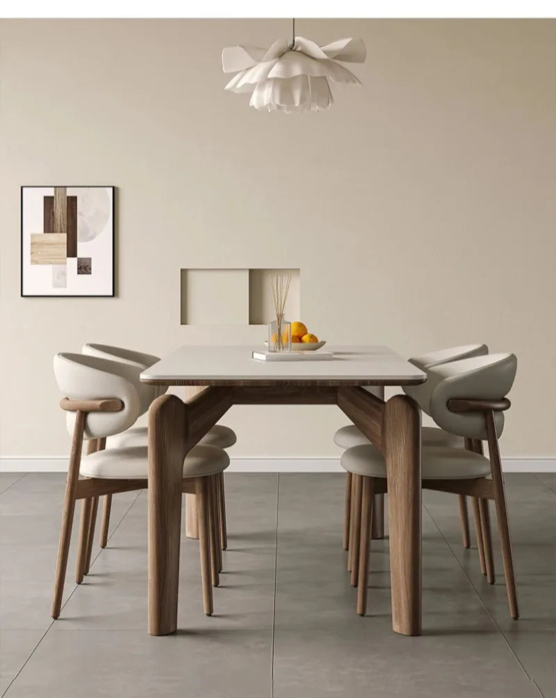 Corner Island Dining Table Auxiliary Service Designer Meeting Marble Dining Table Low Square Large Mesa Plegables Furniture CC