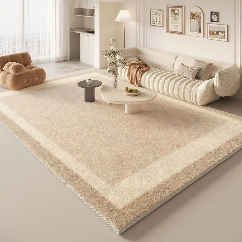Large Size Rugs for Bedroom Fluffy Soft Study Rug Modern Style Living Room Decoration Carpet Thick Anti-slip Cloakroom Floor Mat