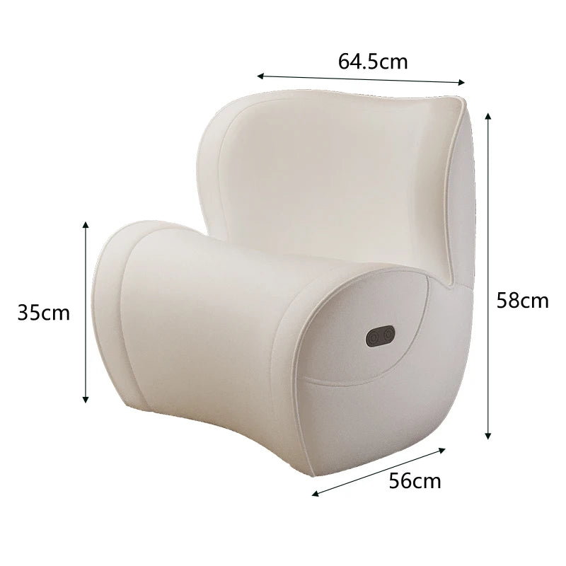 reading study chair, ergonomic corrective sitting chair, waist protection living room single, lazy anti-hunchback small sofa