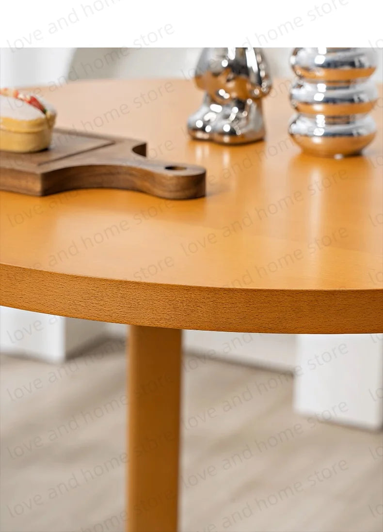 Nordic Beech Solid Wood Plywood Dining Stackable Vintage Curved Rey Backrest Swiss Chair