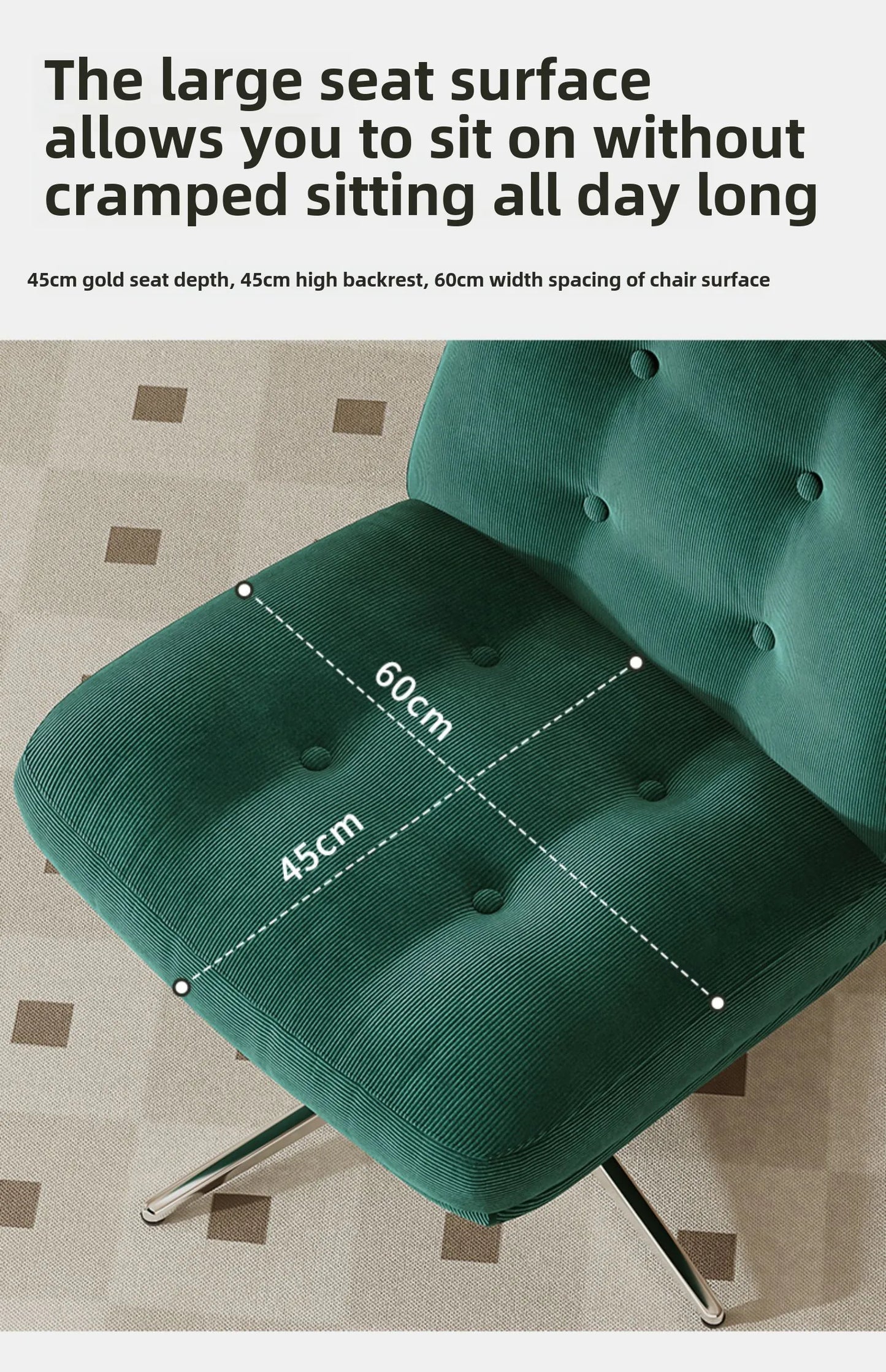 Single sofa chair light luxury medieval Bauhaus living room leisure chair bedroom lazy sofa