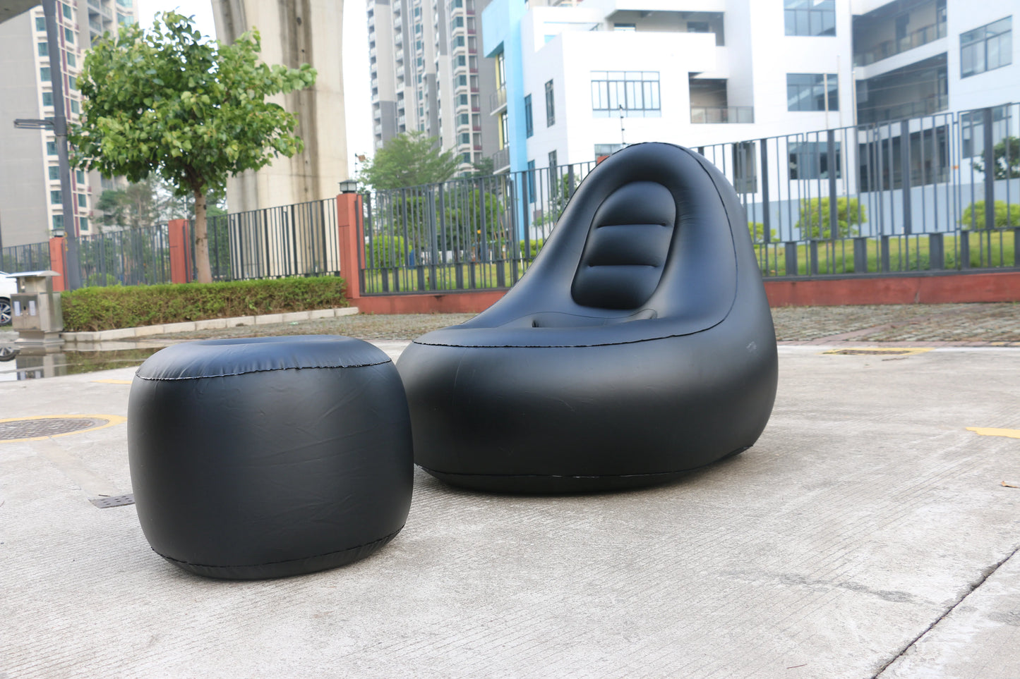 Inflatable BBL Chair Glow Up Chair for Lipo Surgery Brazilian Butt Lift Recovery Sitting Lounging Pregnancy Gentle Butt Recovery
