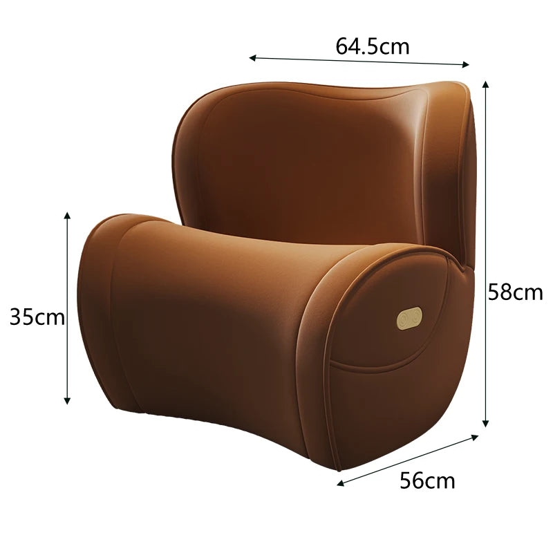 reading study chair, ergonomic corrective sitting chair, waist protection living room single, lazy anti-hunchback small sofa