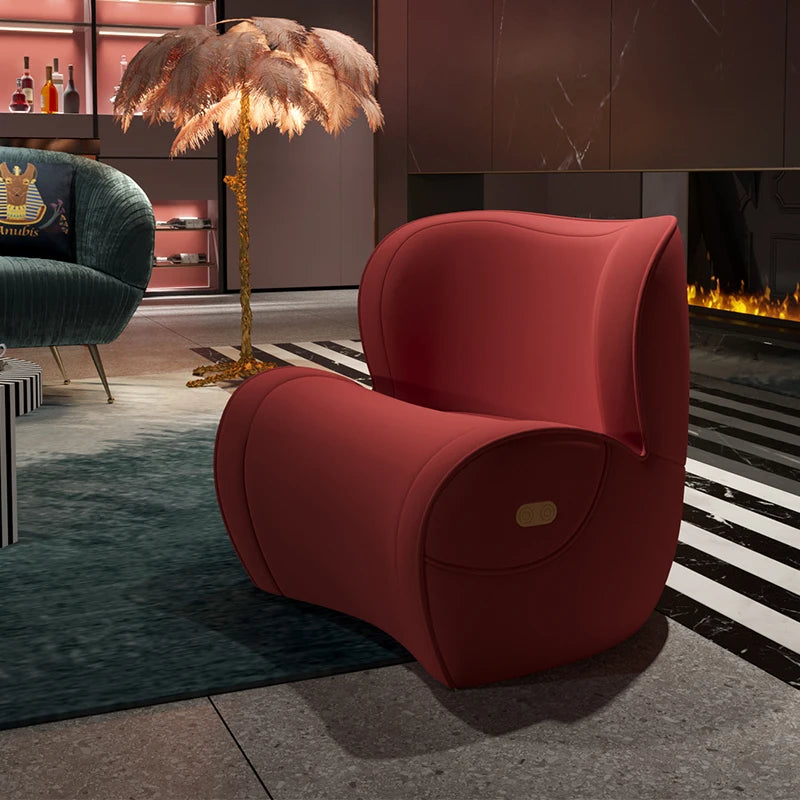 reading study chair, ergonomic corrective sitting chair, waist protection living room single, lazy anti-hunchback small sofa
