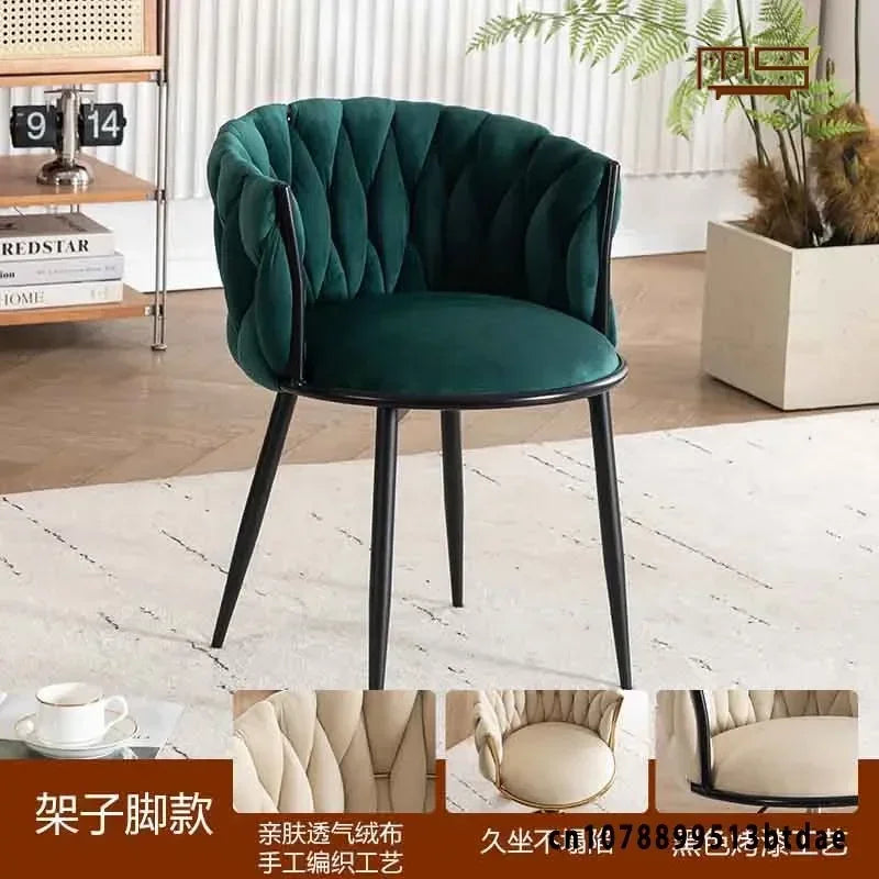 Home Girls Bedroom Makeup Chair, Comfortable for Long Periods of Time Grace Living Room Backrest Lift Swivel Chair JQM Furniture
