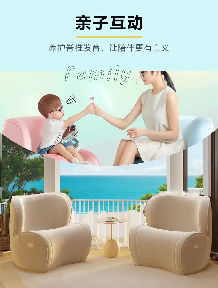 reading study chair, ergonomic corrective sitting chair, waist protection living room single, lazy anti-hunchback small sofa