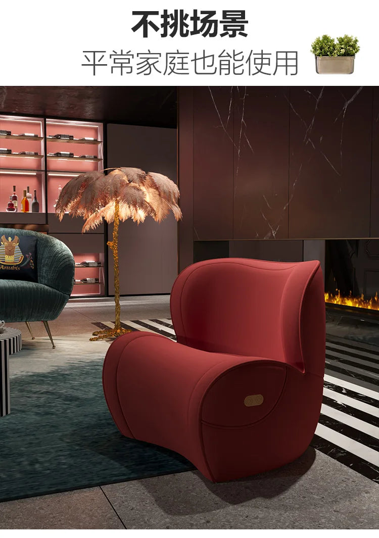 reading study chair, ergonomic corrective sitting chair, waist protection living room single, lazy anti-hunchback small sofa