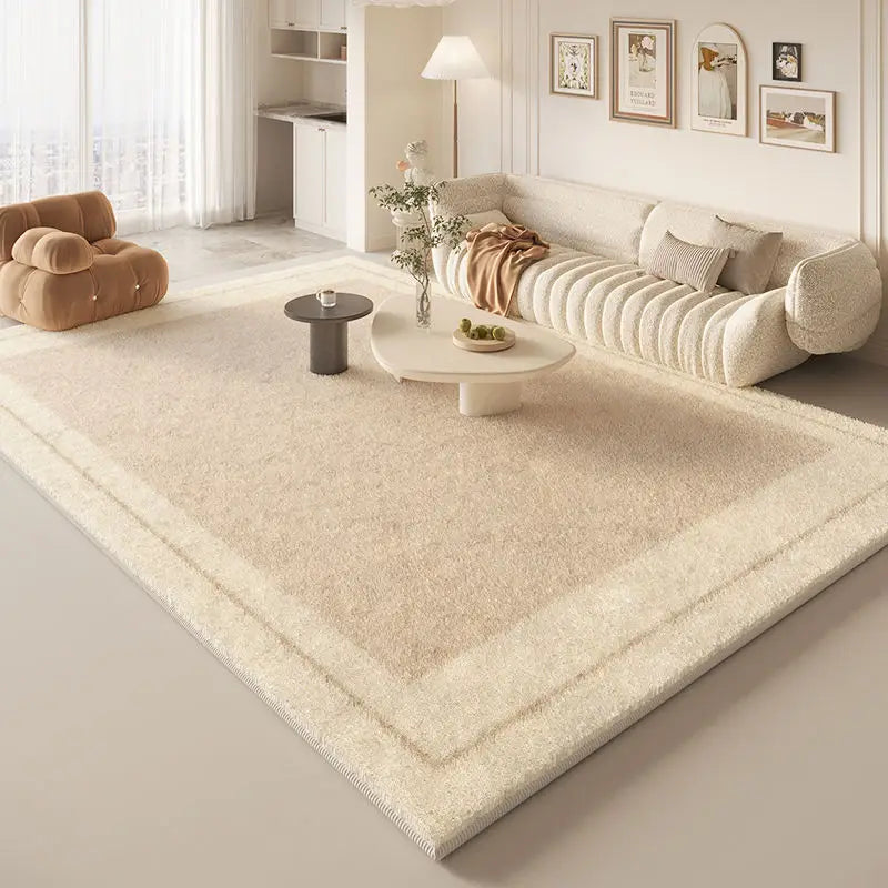 Large Size Rugs for Bedroom Fluffy Soft Study Rug Modern Style Living Room Decoration Carpet Thick Anti-slip Cloakroom Floor Mat