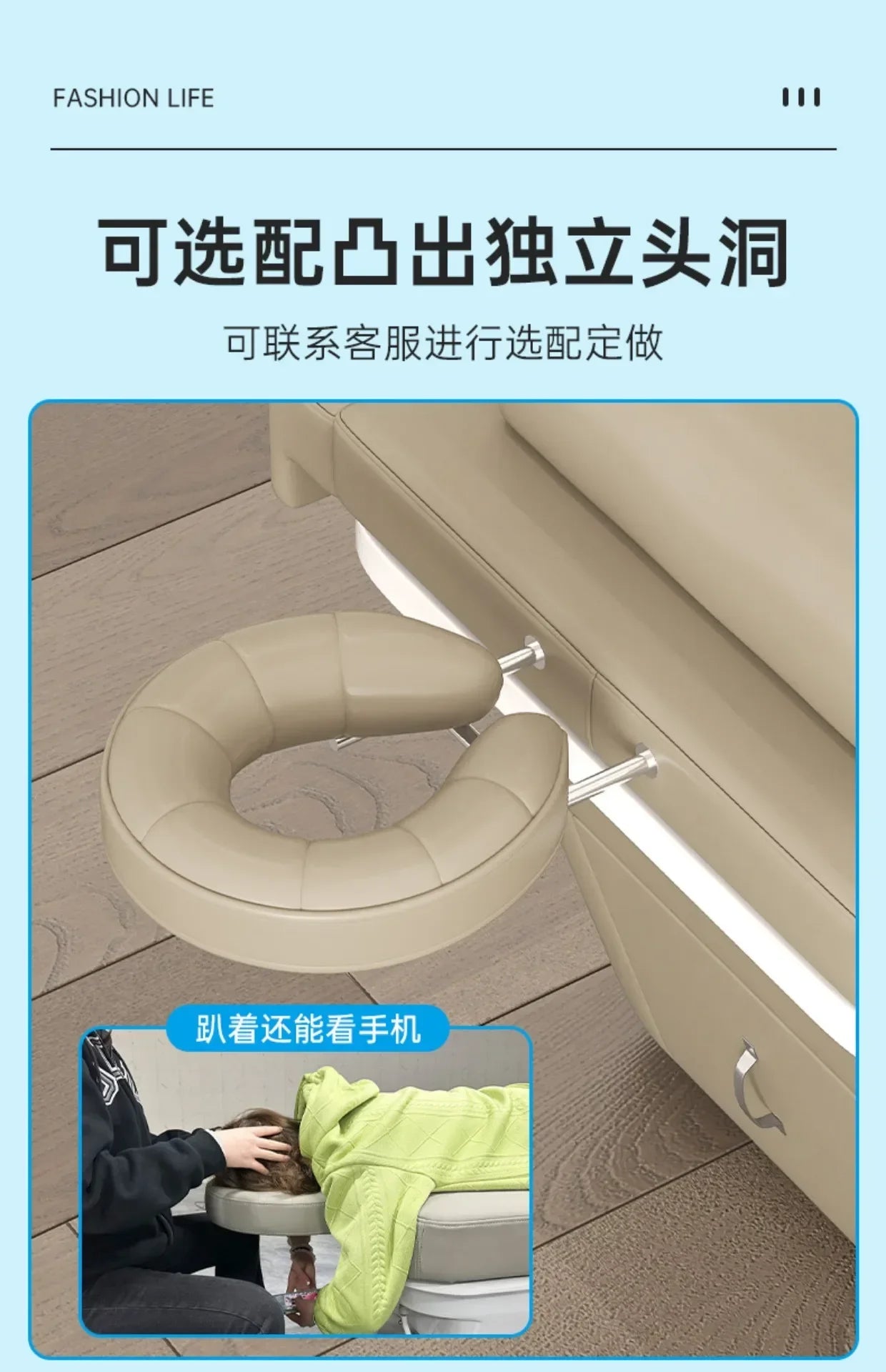 Shower Head Spa Shampo Chair Move Adjust Foot Portable Sink Luxury Hair Wash Bed Massage Shampouineuse Salon Equipment MQ50SC