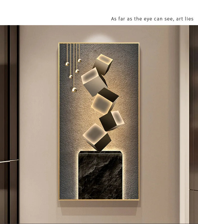 Modern Creative Wall Decoration Mural Lighting Wall Lamp Bedroom Study Living Room Entrance Staircase Decoration LED Wall Lamp