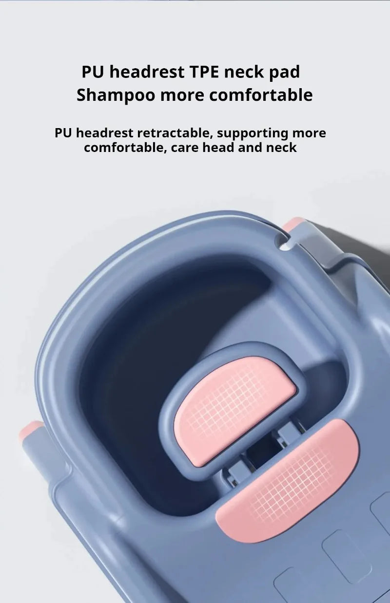 Plastic Children Shampoo Bed Foldable Hair Washing Chair Chairs Spa Basin Massage Bed Luxury Sillon Peluqueria Salon Furniture