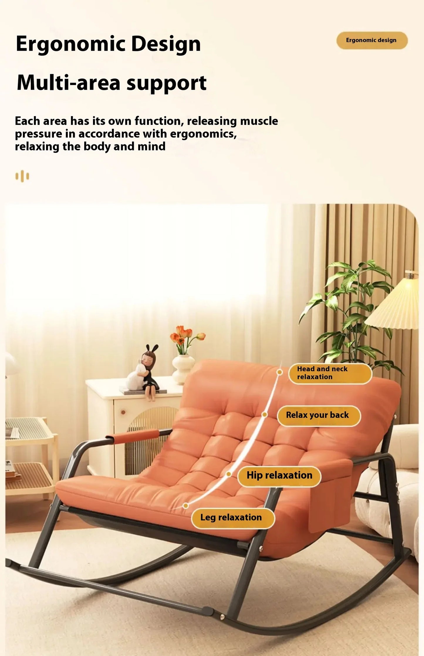 Outdoor Gaming Rocking Living Room Chairs Lounge Azy Design Outdoor Baby Chair Reading Sofa Chaise Lounges Theater Furniture