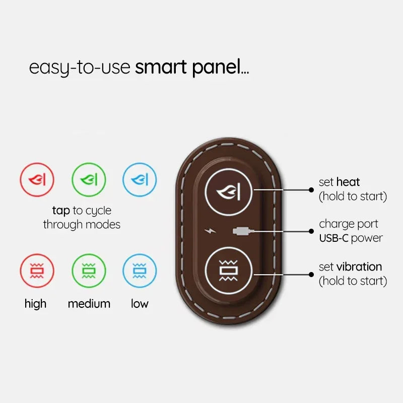 Soothe Waist Pillow Back Massage Protection Pad Massage Lying Flat Waist Relief Waist Support Heating Vibrating Back Massager