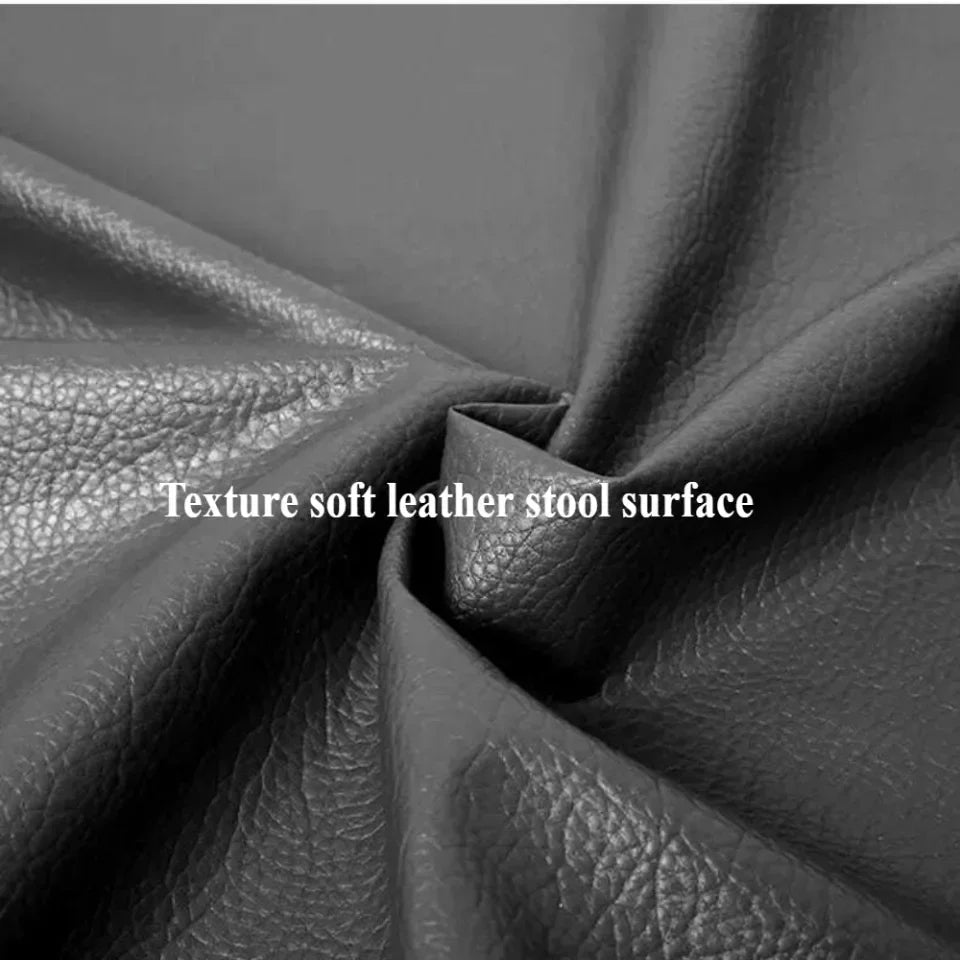 Dining Chair Living Room Leatherwear Latex Version Light Luxury Chair Dining Room Thickening Stable Leatherwear Square Stools