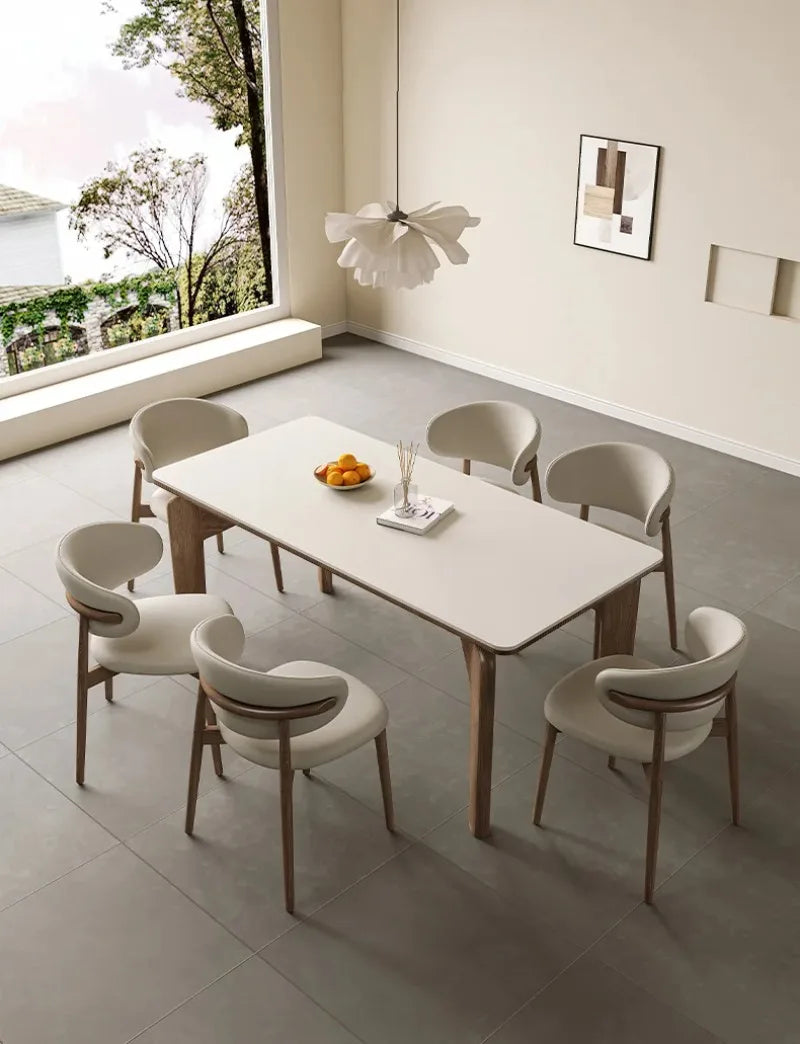 Corner Island Dining Table Auxiliary Service Designer Meeting Marble Dining Table Low Square Large Mesa Plegables Furniture CC