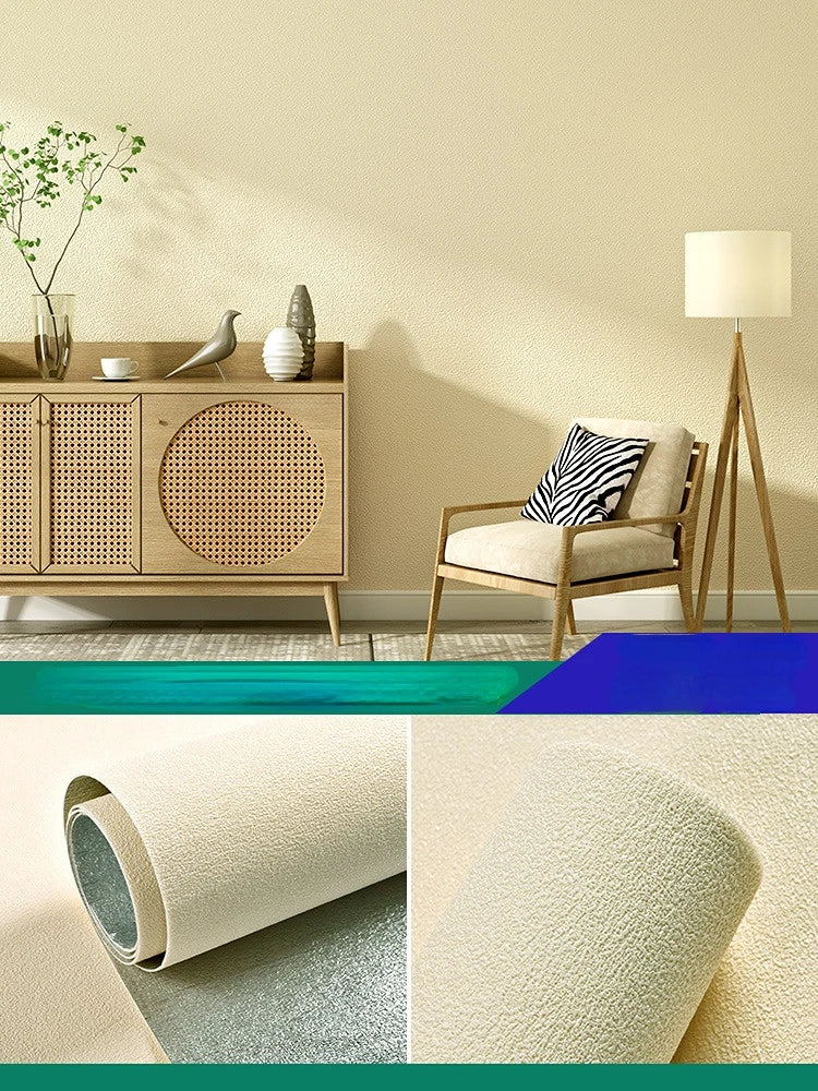 3D Wall Stickers Sound Insulation Antibacterial Moisture-proof Self-Adhesive Waterproof Wallpaper DIY Home Wall Decor