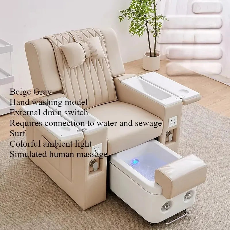 Professional Pedicure Chair Pedicure Salon Economic Spa Nail Pedispa Institute Foot Sofa Sillon De Pedicura Commercial Furniture