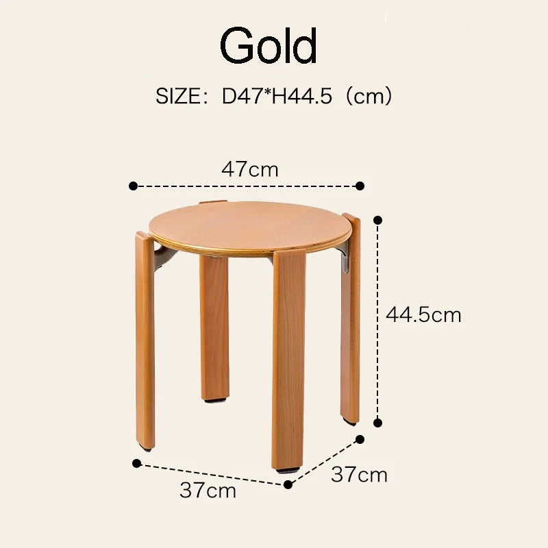 Nordic Beech Solid Wood Plywood Dining Stackable Vintage Curved Rey Backrest Swiss Chair