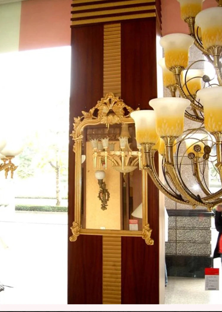 Large Wall Mirror Modern Home Ornaments Bathroom Living Room Mirrors Makeup Dressing Big Specchi Decorativi Home Decoration
