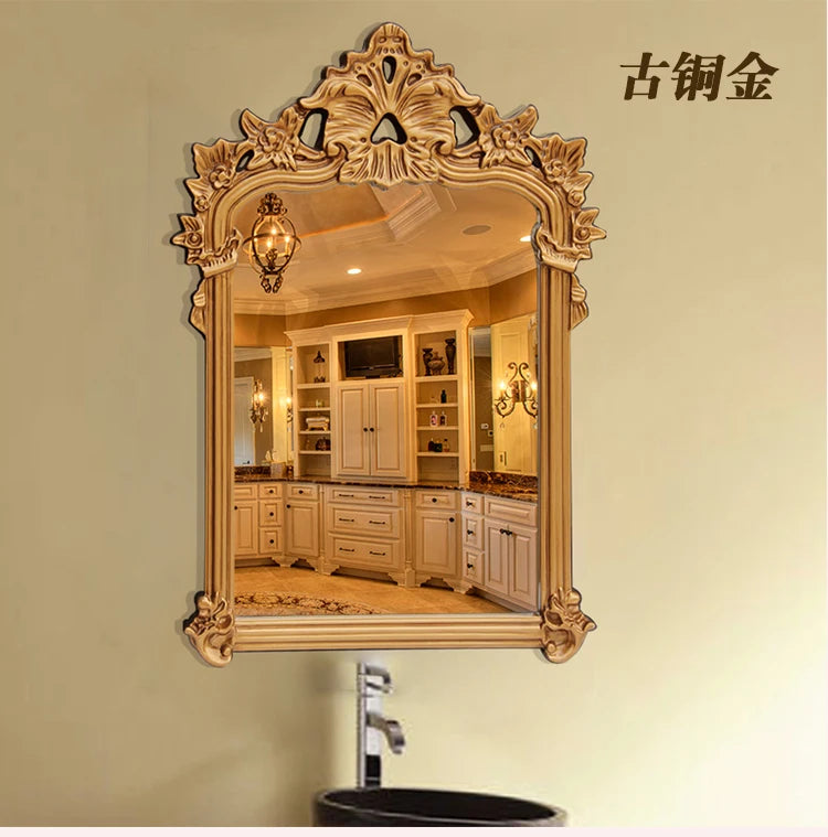 Large Wall Mirror Modern Home Ornaments Bathroom Living Room Mirrors Makeup Dressing Big Specchi Decorativi Home Decoration