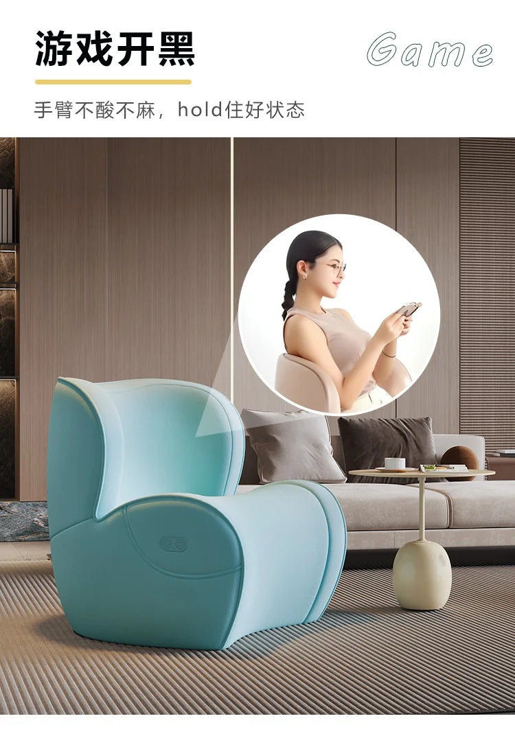 reading study chair, ergonomic corrective sitting chair, waist protection living room single, lazy anti-hunchback small sofa