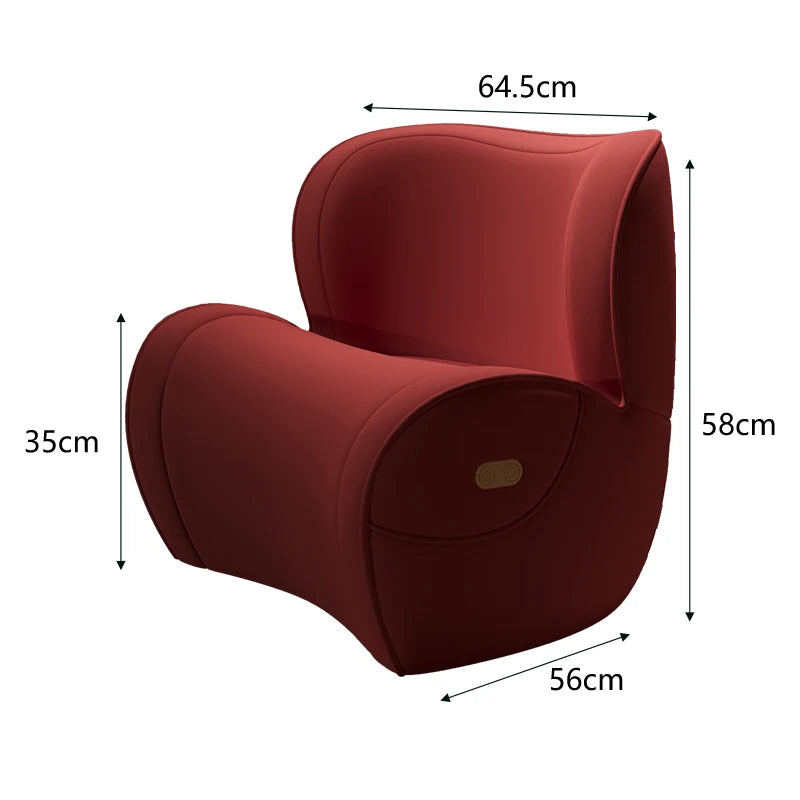 reading study chair, ergonomic corrective sitting chair, waist protection living room single, lazy anti-hunchback small sofa