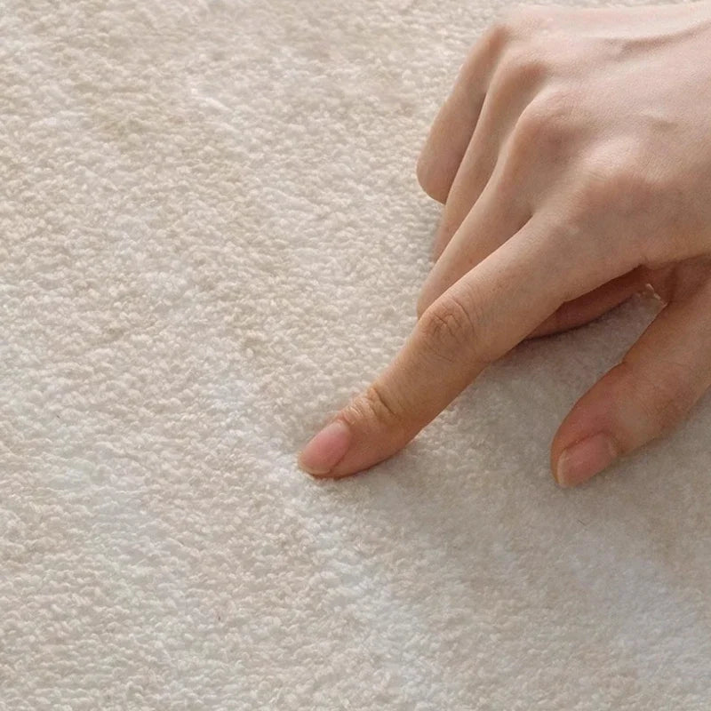 Large Size Rugs for Bedroom Fluffy Soft Study Rug Modern Style Living Room Decoration Carpet Thick Anti-slip Cloakroom Floor Mat