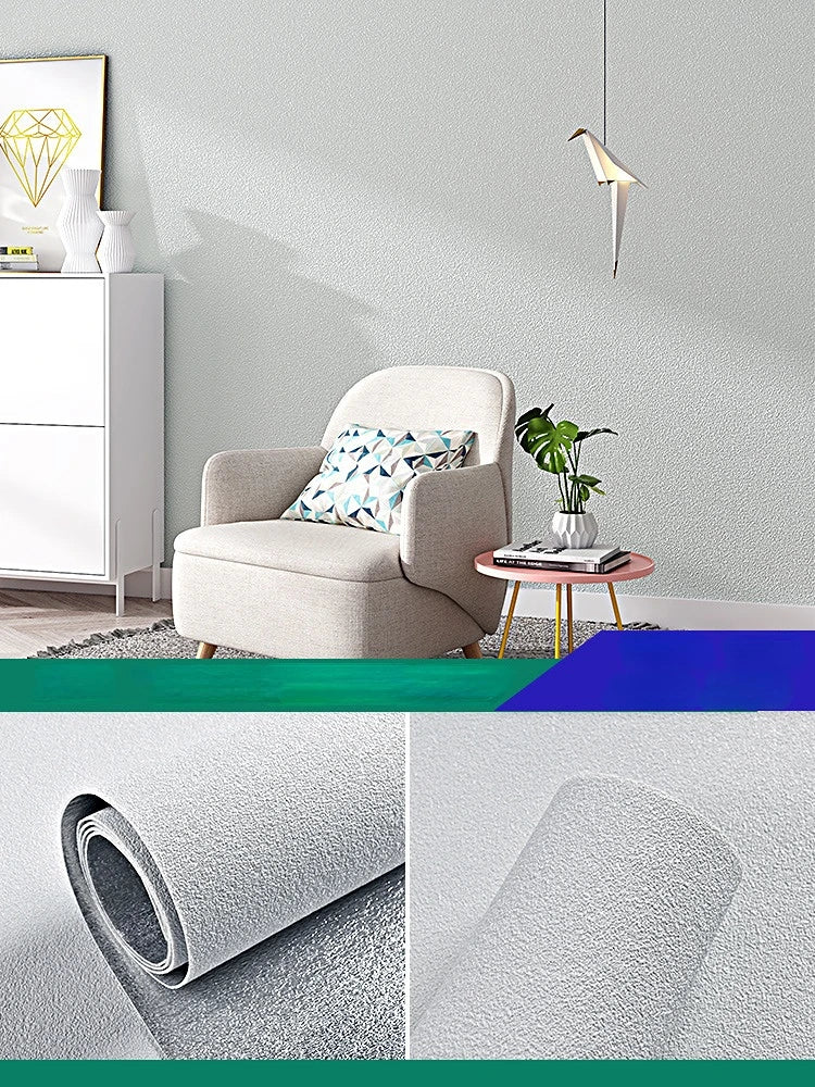 3D Wall Stickers Sound Insulation Antibacterial Moisture-proof Self-Adhesive Waterproof Wallpaper DIY Home Wall Decor