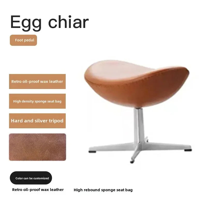Modern Art Designer Leisure Creative Chair Office Leisure Eggshell Modern Art Egg Chair Nordic Single Sofa Egg Chair Egg Shell