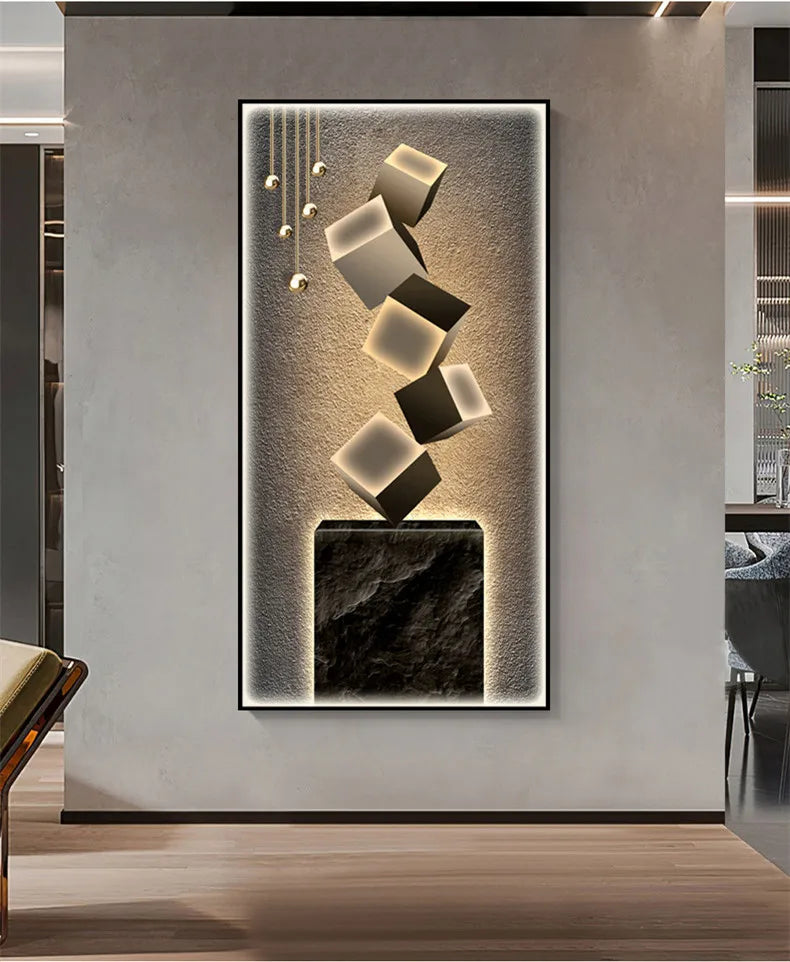 Modern Creative Wall Decoration Mural Lighting Wall Lamp Bedroom Study Living Room Entrance Staircase Decoration LED Wall Lamp